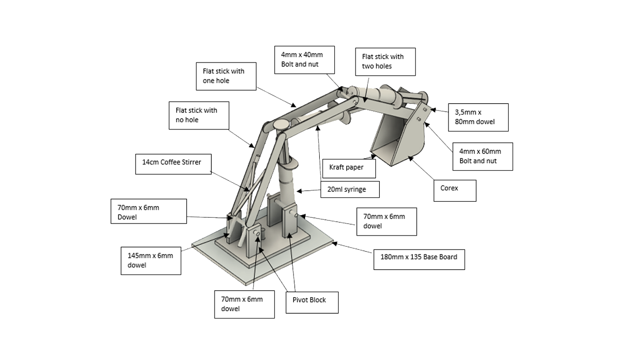 Earth moving machine, excavator - Image 2